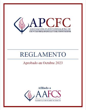 Reglamento APCFC 2023
