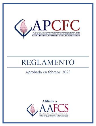 Reglamento APCFC 2023
